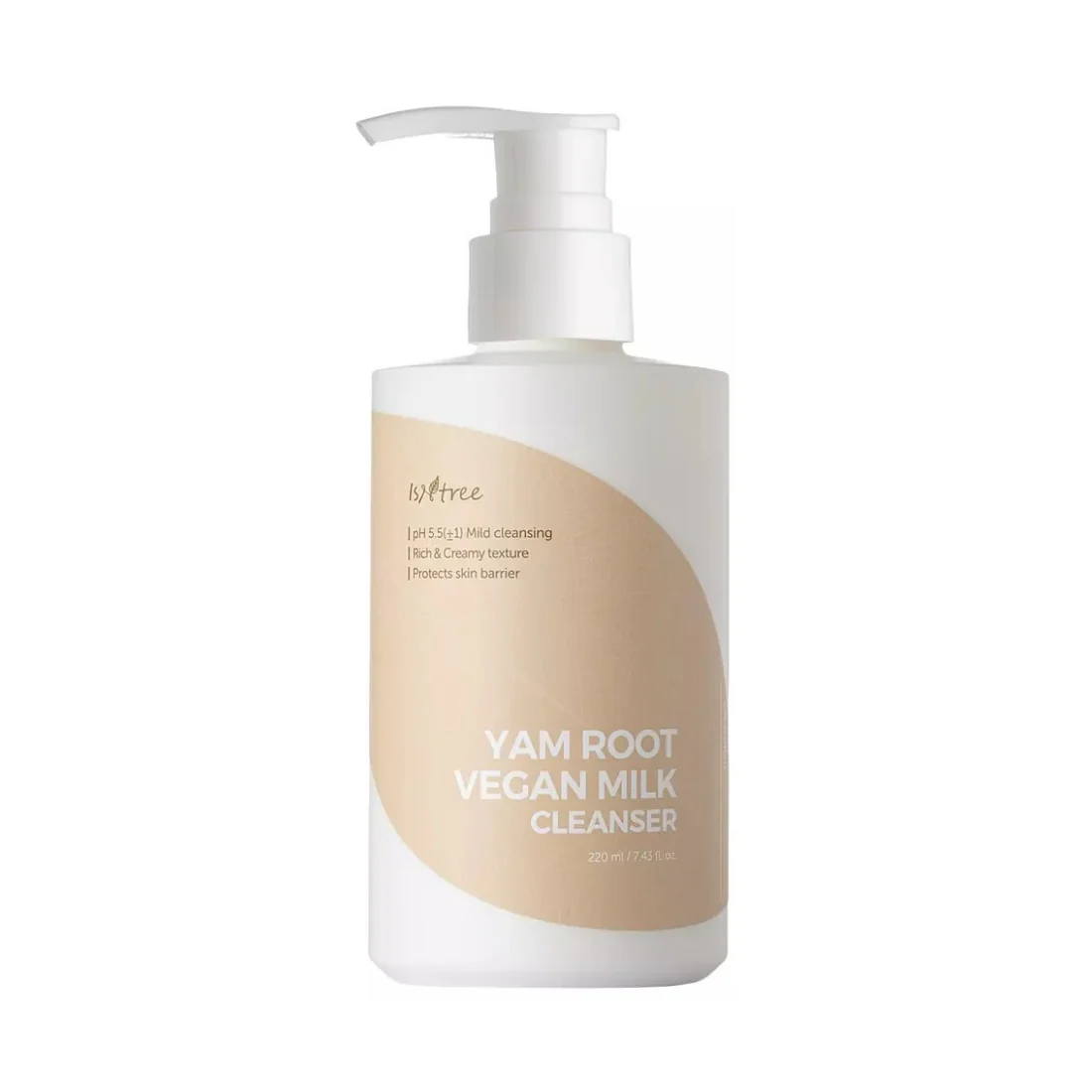 ISNTREE Yam Root Vegan Milk Cleanser veido prausiklis