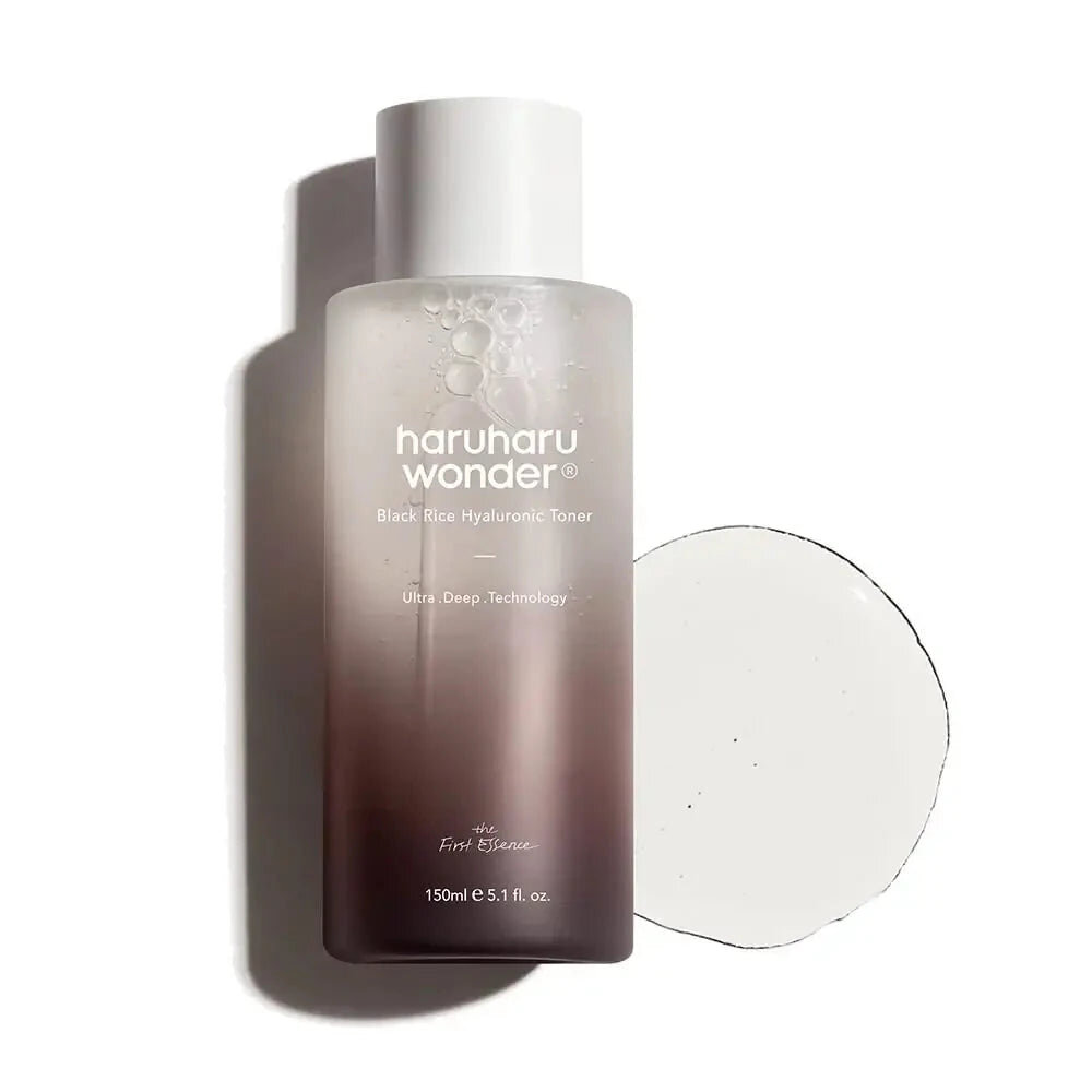 Haruharu WONDER Black Rice Hyaluronic Toner veido tonikas