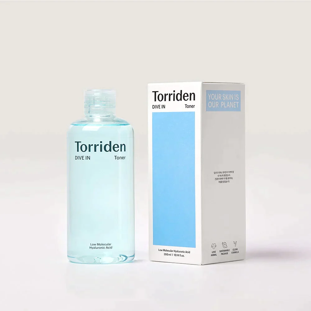 Torriden Dive-In Low Molecule Hyaluronic Acid Toner tonikas su hialurono rūgštimi